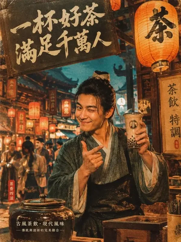 我在古代开了一家奶茶店短剧封面