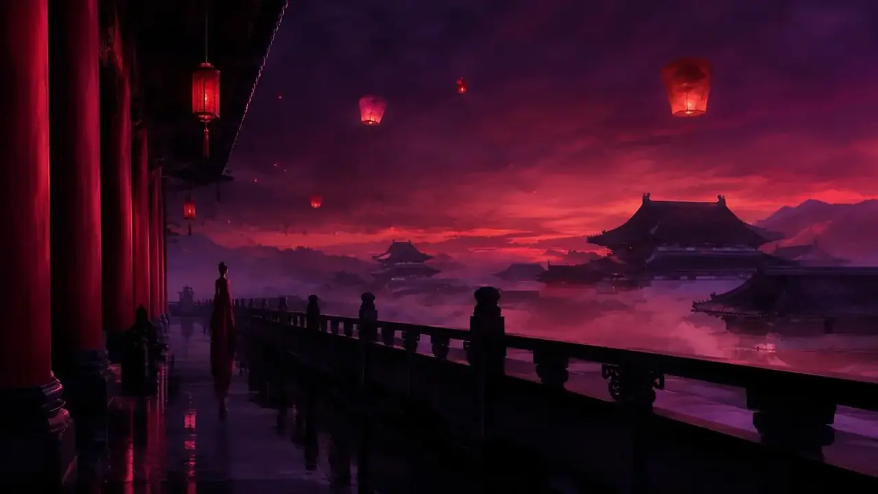 穿成炮灰皇后我靠嘴炮封神短剧主视觉海报，红果魔改短剧本期主推