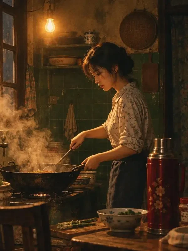 御赐厨娘：王爷别抢我的锅短剧封面，红果魔改短剧古装题材